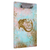 実質の人魚の人生のグリッターの金ゴールドの人魚 クリップボード (右)