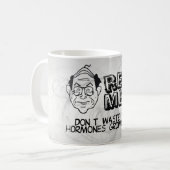 実質の人 コーヒーマグカップ (正面左)