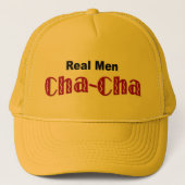 "実質の人Cha-Cha " キャップ (正面)