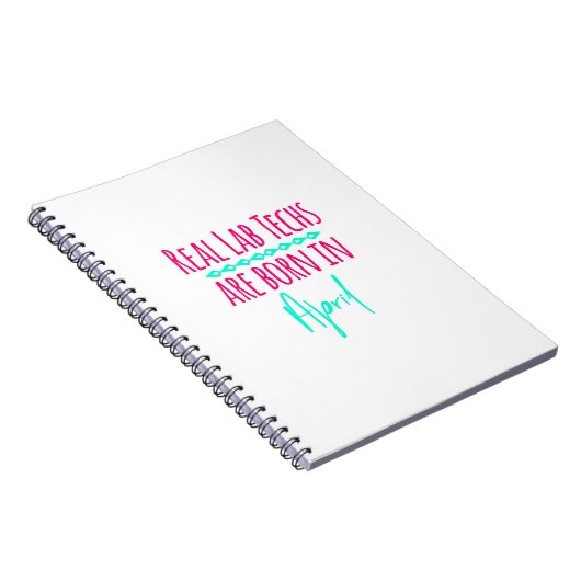 実質の実験室の技術は4月のおもしろいの引用文で生まれます ノートブック (右側)