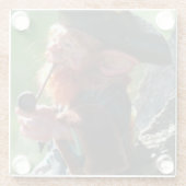 実質の小妖精 ガラスコースター (裏面)