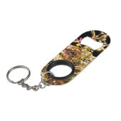 実質の木の実質の雪の実質のクリスマス! キーホルダー栓抜き (正面アングル)