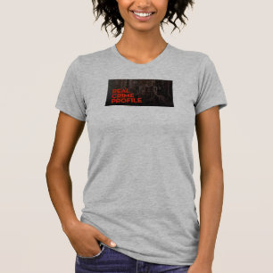 実質の罪のプロフィールのスコップの首のTシャツ Tシャツ
