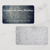 実質の背景 名刺 (正面/裏面)