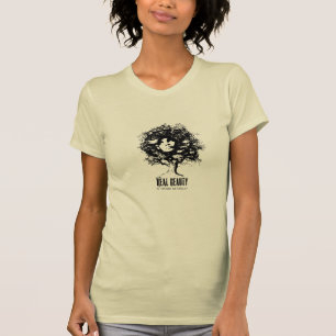 実質の自然な美しい Tシャツ