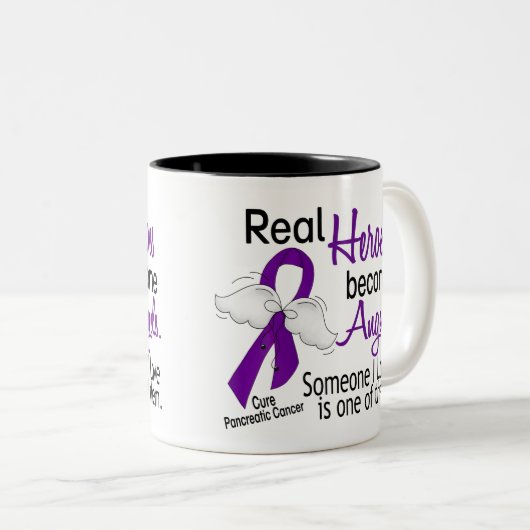 実質の英雄は天使の膵臓癌になります ツートーンマグカップ (正面右)