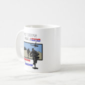 実質の英雄-軍隊 コーヒーマグカップ (正面左)