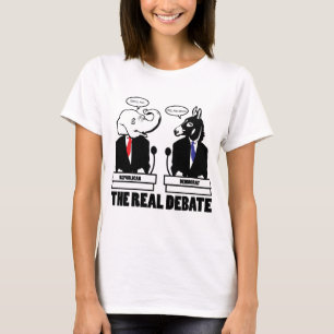 実質の討論のTシャツ Tシャツ