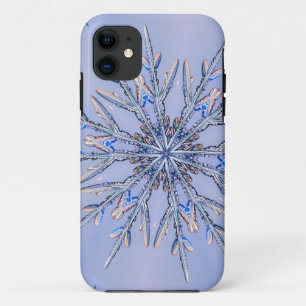 実質の雪片のフラクタル6 iPhone 11 ケース