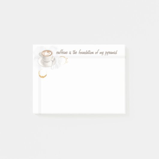 実質の食糧ピラミッドのユーモアのポスト・イットがあって下さい ポストイット (正面)