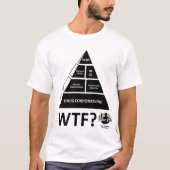 実質の食糧ピラミッドのTシャツ Tシャツ (正面)