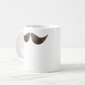 実質の髭のマグ コーヒーマグカップ (正面左)