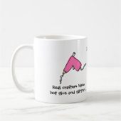 実質のcraftersは熱い接着剤を出血させ、ぴかぴか光ります… マグ (左)