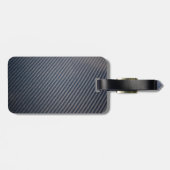 実質カーボン繊維の写真の質 ラゲッジタグ (裏面横)