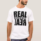 実質実質の白いティーを確認して下さい Tシャツ (正面)