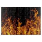 実質火の炎デザイナーまな板 カッティングボード (正面)