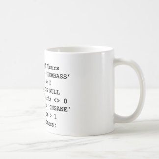 実質生命SQL コーヒーマグカップ