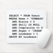 実質生命SQL マウスパッド (マウス)