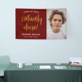 実質的に卒業発表バナー 横断幕 (トレードショー)