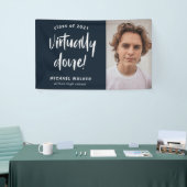 実質的に卒業発表バナー 横断幕 (トレードショー)