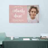 実質的に卒業発表バナー 横断幕 (トレードショー)