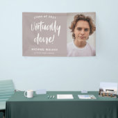 実質的に卒業発表バナー 横断幕 (トレードショー)