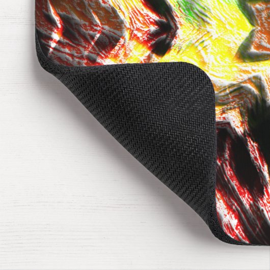 実質的に着色された侵食ノッチスター擦り切れた マウスパッド (コーナー)