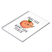 実践あるのみのピーチユーモア ノートブック (左側)