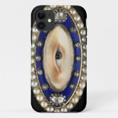 実際にそれにこの1780年代の宝石が付いている目の電話をして下さい Case-Mate iPhoneケース (裏面)