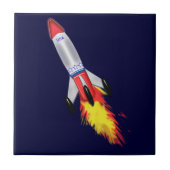 実際にクールなロケット タイル (正面)