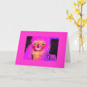 実際にニューエイジの子供 カード (黄色い花)