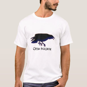 実際に古いカラス Tシャツ