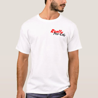 実際に妊娠中絶反対 Tシャツ