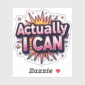 実際に私は可能なピンク シール (シート)