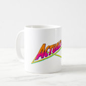 実際に自閉症マグカップ コーヒーマグカップ (正面左)
