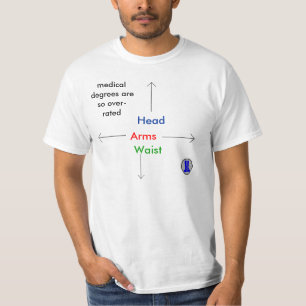 実際に、医学の程度はとても大げさです Tシャツ