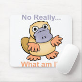 実際に… 私は何ですか。 Platypus マウスパッド (マウス)
