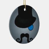 実際に、紳士 セラミックオーナメント (右)