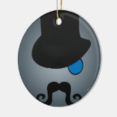 実際に、紳士 セラミックオーナメント (左)