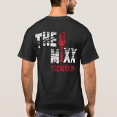 実際に Tシャツ (裏面)