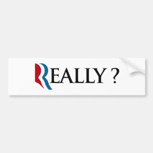 実際にROMNEY - .PNG バンパーステッカー