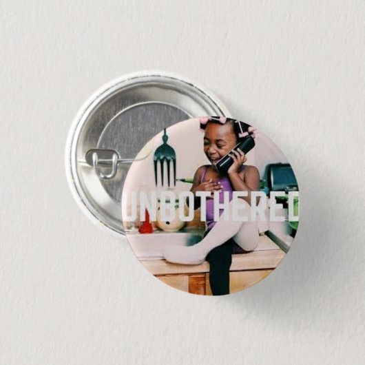 実際にunbotheredボタン 缶バッジ (正面&裏面)