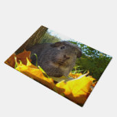 実際のところかわいいモルモット ドアマット (アングル)