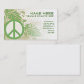 実際のところ平和 名刺 (正面/裏面)