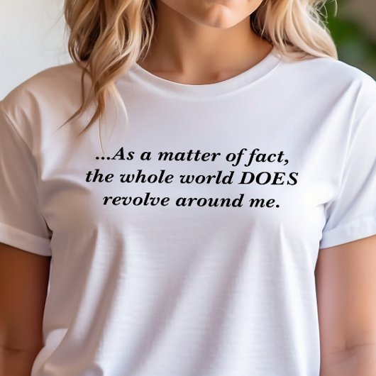 実際のところ・・・ Tシャツ
