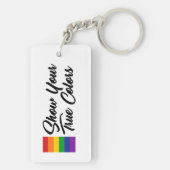 実際の色を表示 キーホルダー (裏面)