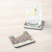 実際の調査からのモンブランの鎖、 コースター (右側)