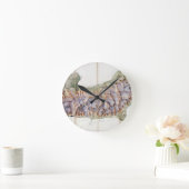 実際の調査からのモンブランの鎖、 ラウンド壁時計 (ホーム)