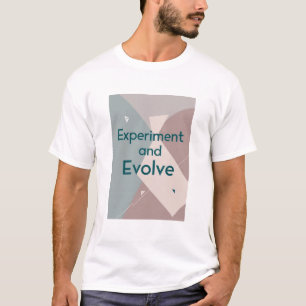 実験と進化 Tシャツ