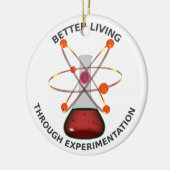 実験によるよりよい生活 セラミックオーナメント (左)